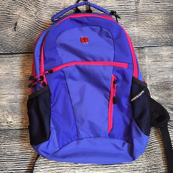 swiss gear purple luggage